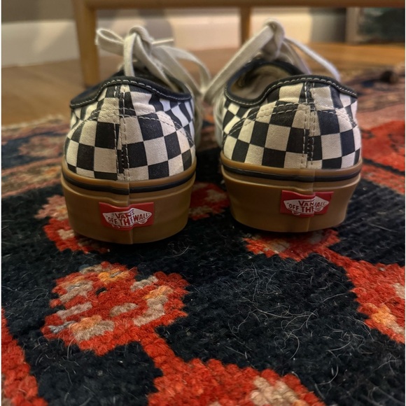 NWOT Vans Gum Block Checkerboard Sneaker - Picture 2 of 7